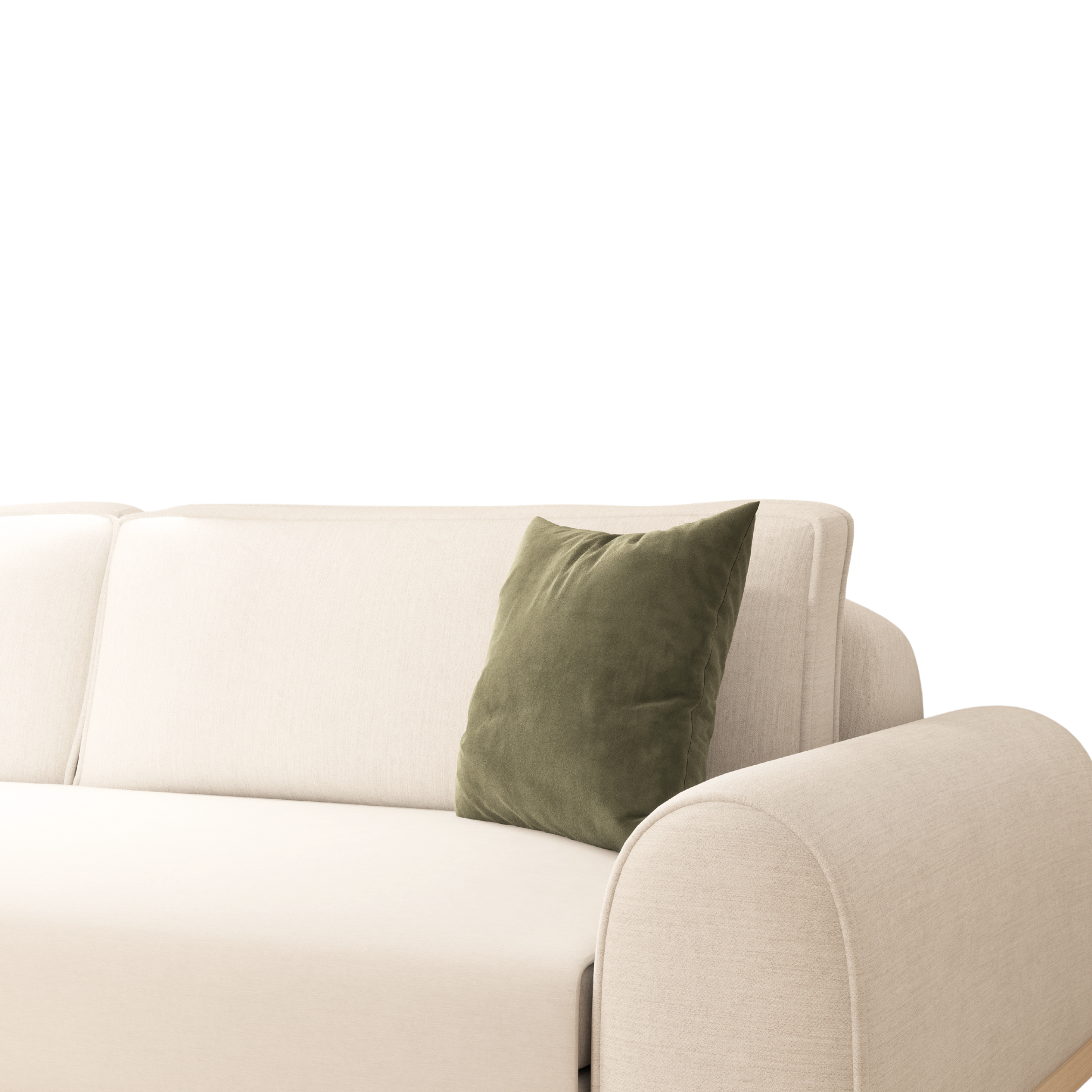 Merida Üçlü Koltuk - Kadife