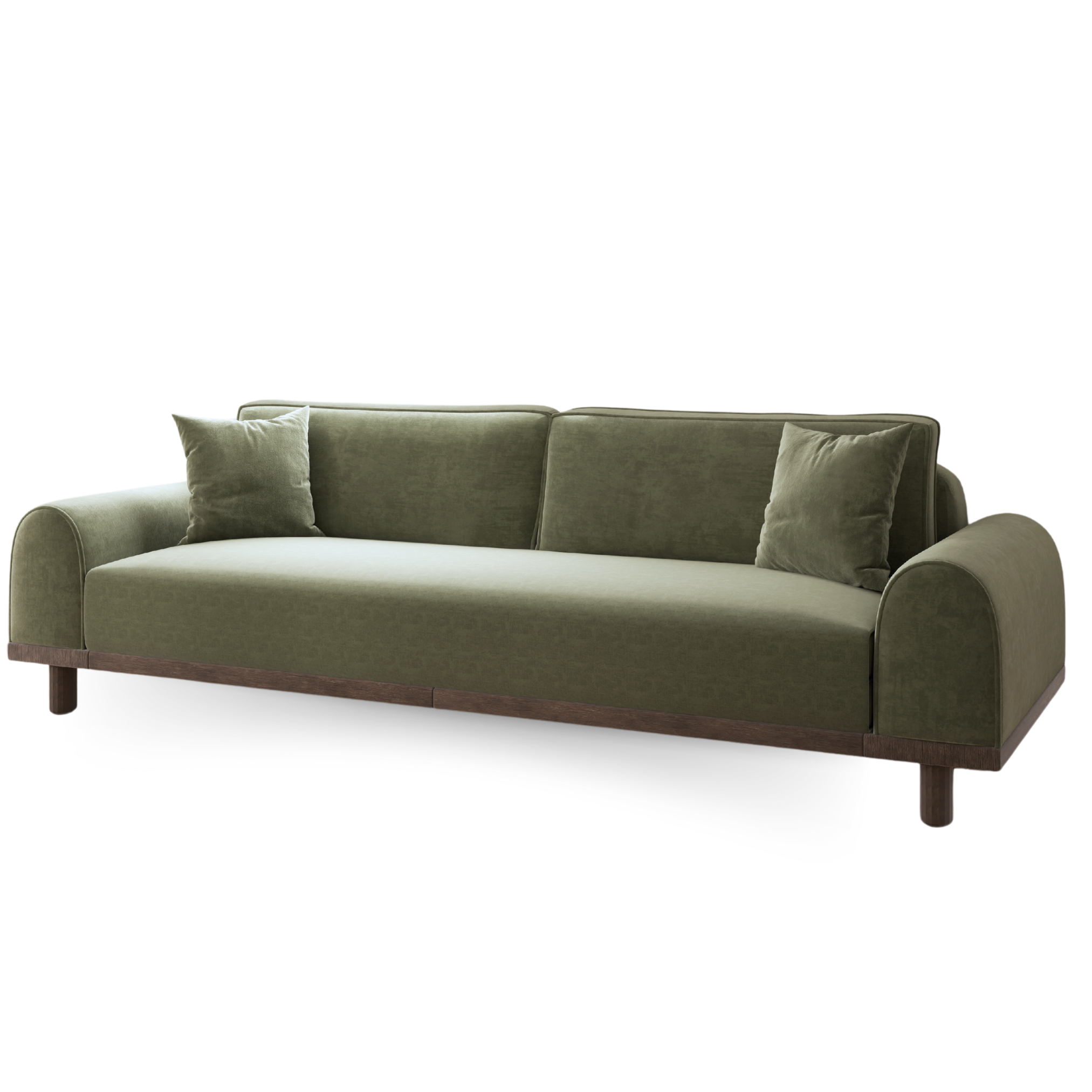 Merida Üçlü Koltuk - Kadife