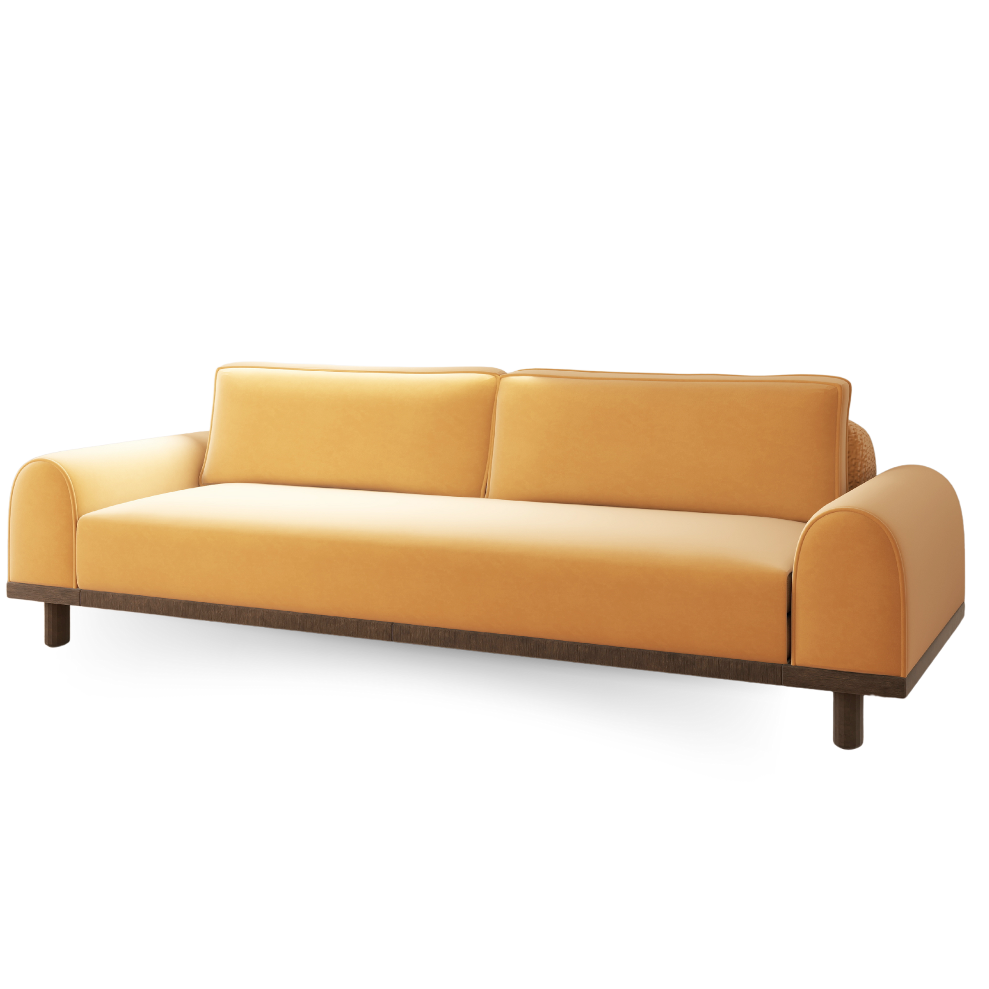 Merida Üçlü Koltuk - Kadife Haki