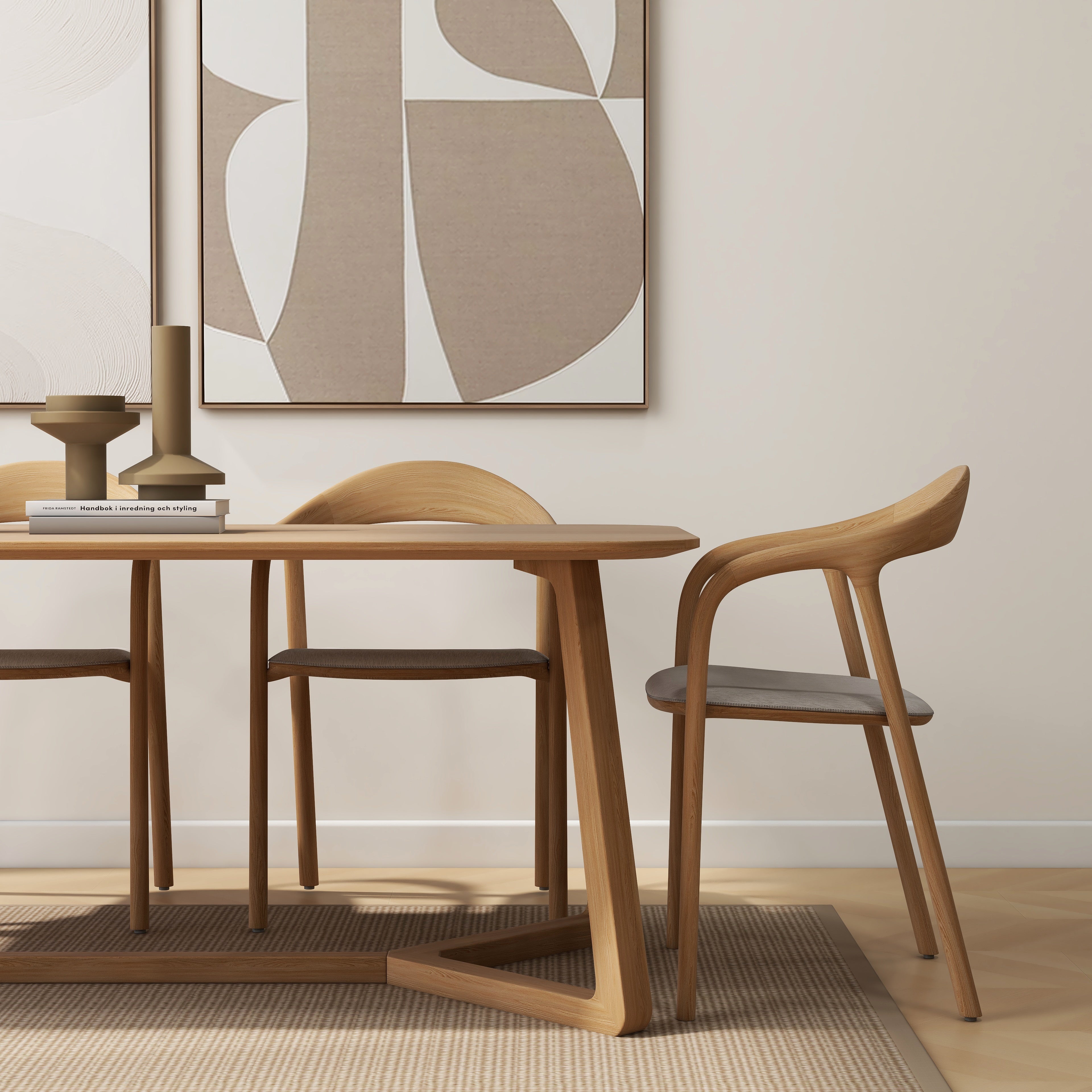 Hudson Masa Takımı Meşe