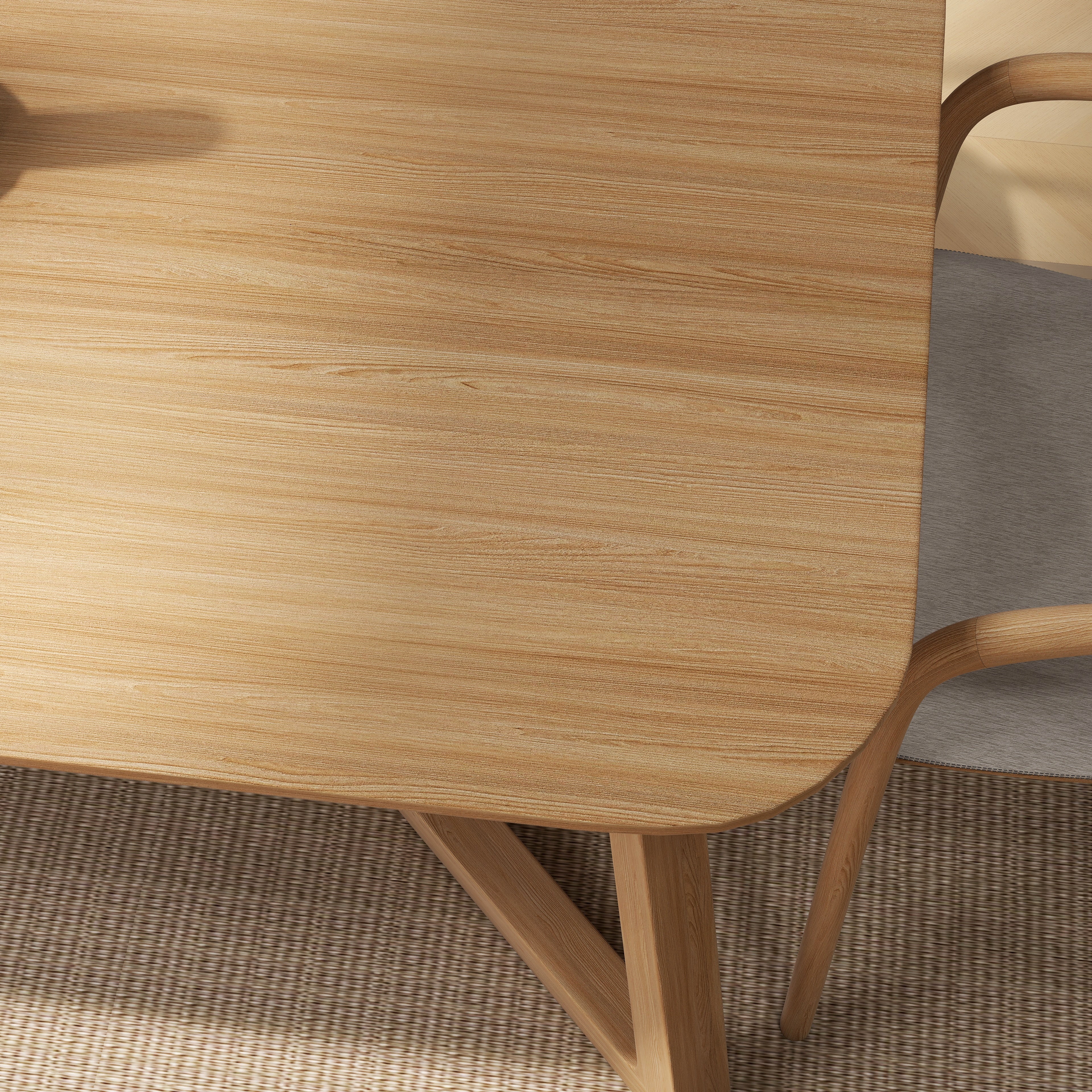 Hudson Masa Takımı Meşe